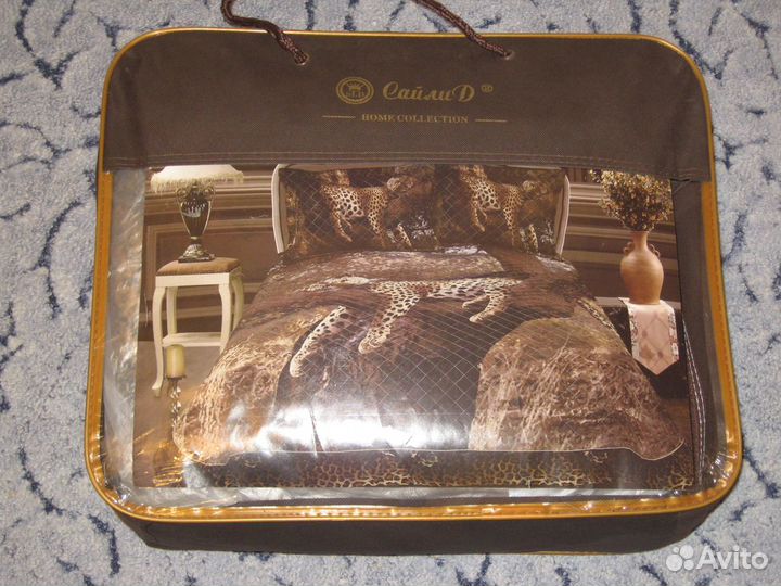 Комплект 3 д покрывало и 2 наволочки