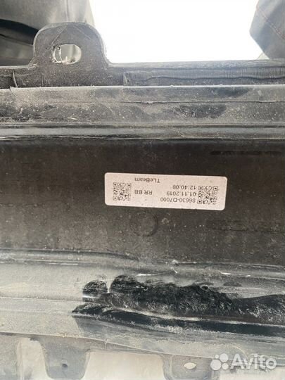 Усилитель заднего бампера hyundai Tucson