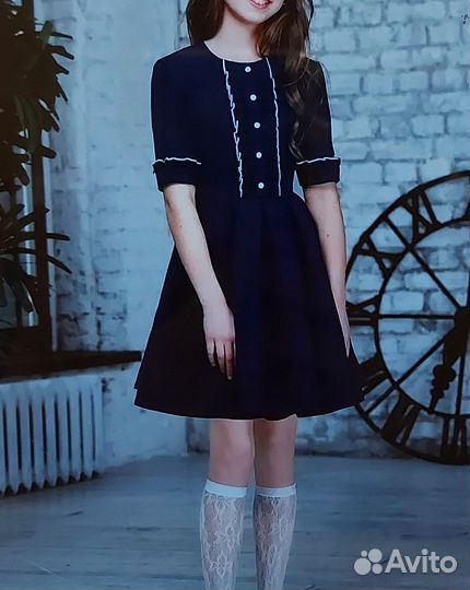 Платье школьное