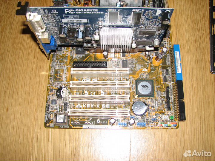 Asus K8V-X SE, комплект проц, память, видяха