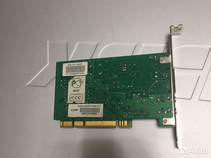 Аналоговый модем Acorp Sрrinter56К Primе рсi