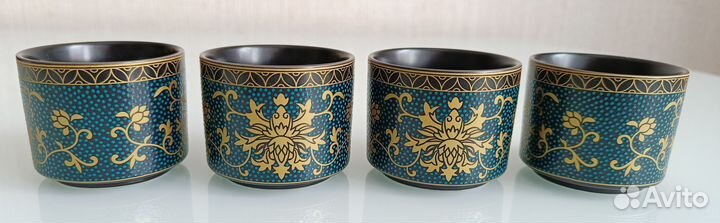 Набор фарфоровых пиал для чая