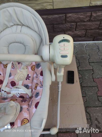 Детская кровать качалка