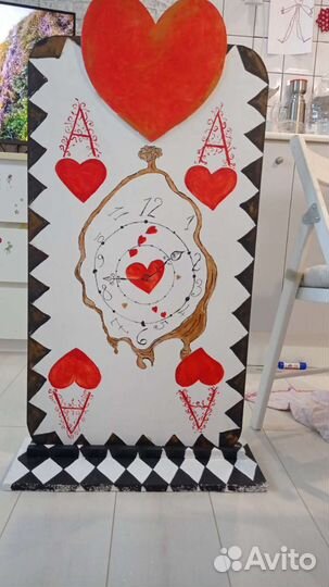 Алиса в стране чудес декор