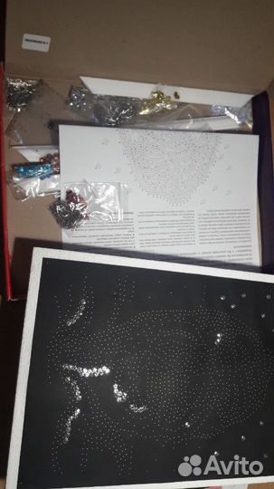 Мозаика из пайеток- Тигр