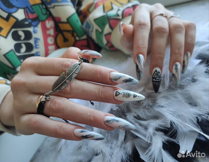 Маникюр, педикюр, наращивание