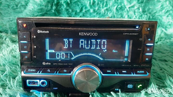 Магнитола 2din kenwood dpx405bt