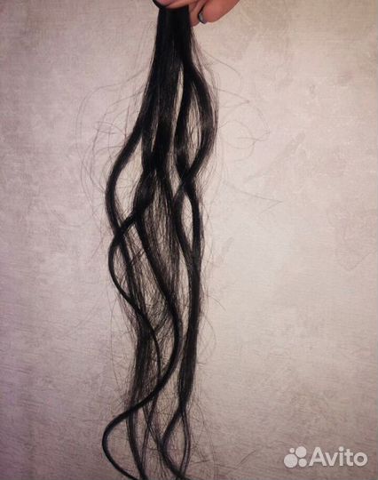 Волосы натуральные 45см