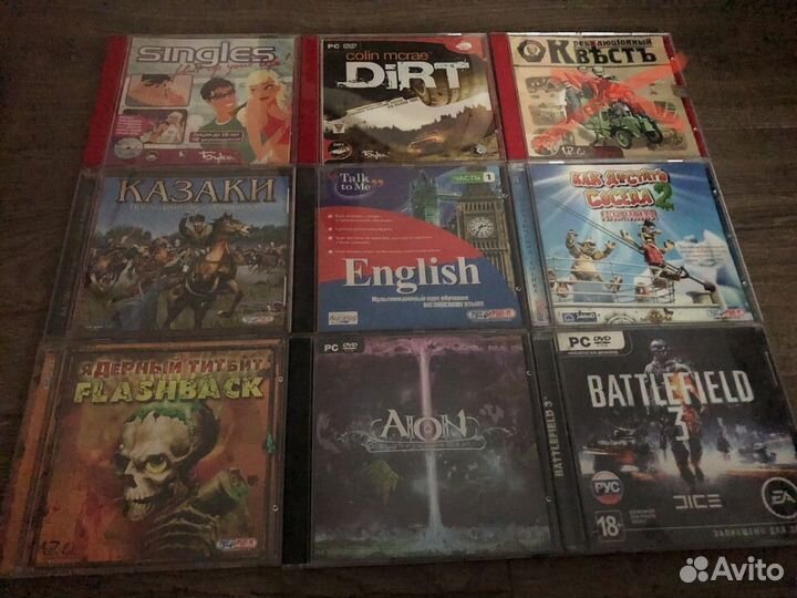 Компьютерные игры диски для пк