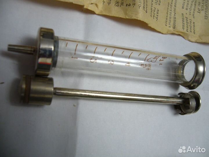 Шприц медицинский инъекционный типа 