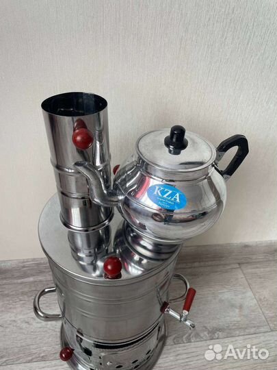 Турецкий самовар на дровах