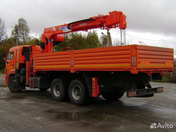 КамАЗ 65115 с КМУ, 2023