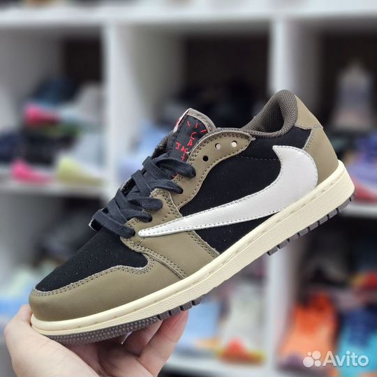 Кроссовки Nike Air Jordan 1 Travis Scott, 41-45