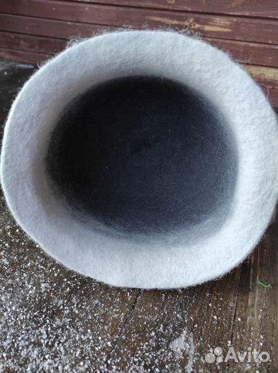 Шапочка банная валяная 