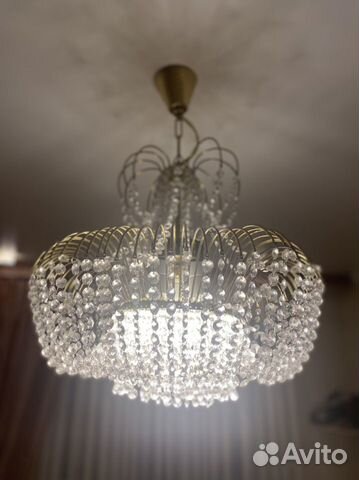 Люстра хрустальная