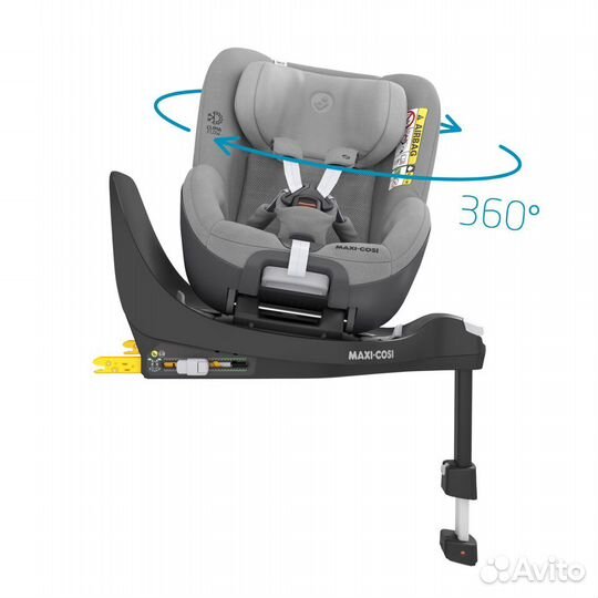 Новые автокресла Maxi-Cosi pearl 360 Grey