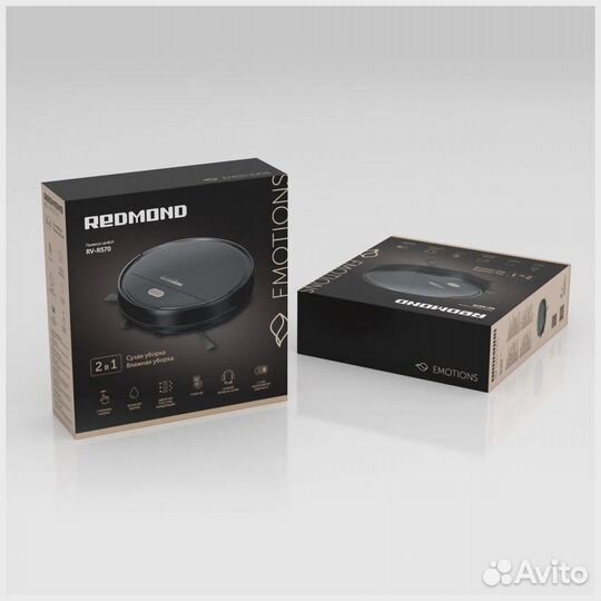 Робот пылесос redmond RV-R570