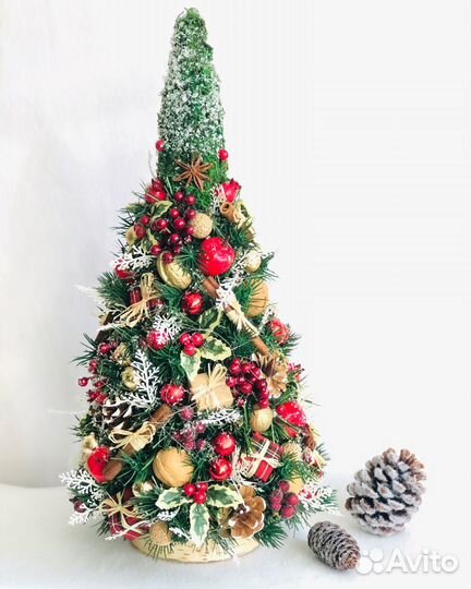 Новогодний декор/Интерьерная ёлка ручной работы