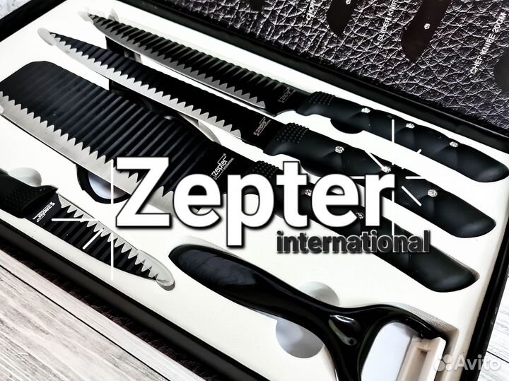 Ножи Zepter набор / Ножи Цептер -Premium качество
