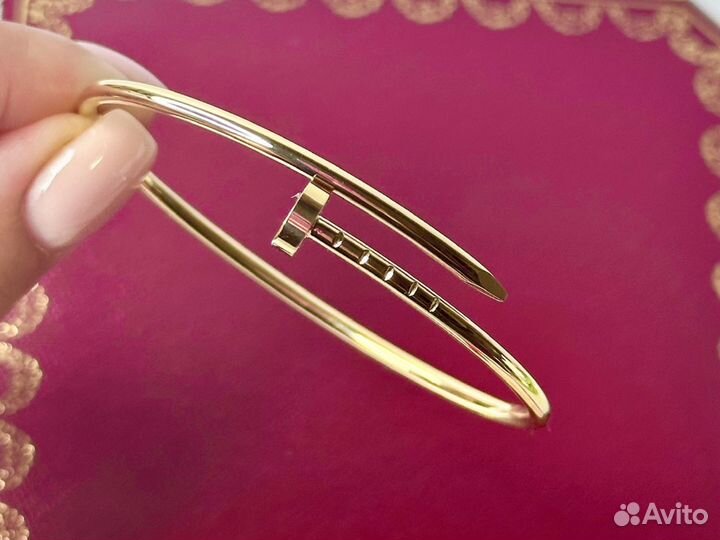 Браслет золото 750 Cartier гвоздь