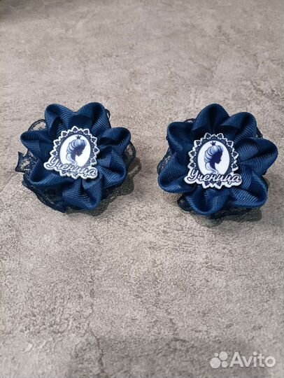 Резиночки для волос ручной работы