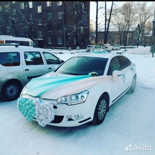 Украшение машины на свадьбу и выписку из роддома