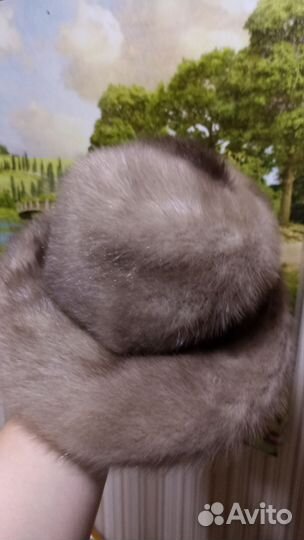 Шляпа шапка норковая зимняя