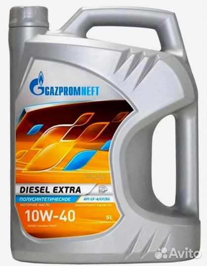 Моторное масло Gazpromneft Diesel Extra 10W40 5л