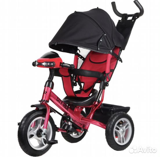 Велосипеды З-х колесные, с ручкой