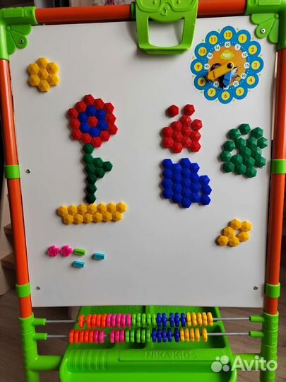 Мольберт nika kids двухсторонний