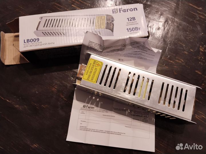 Трансформатор для светодиодных лент Feron lb009