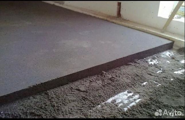 Механизированная стяжка пола