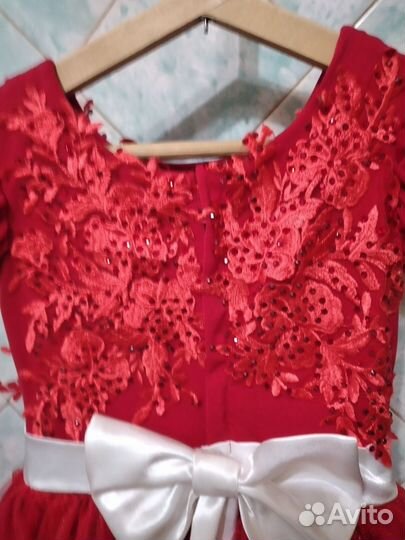 Платье для девочки 104 110 праздничное