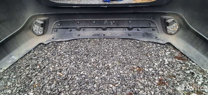 Задний бампер на mitsubishi outlander 3