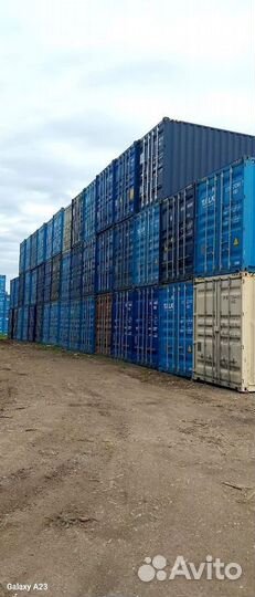 Морские контейнеры стандартных размеров