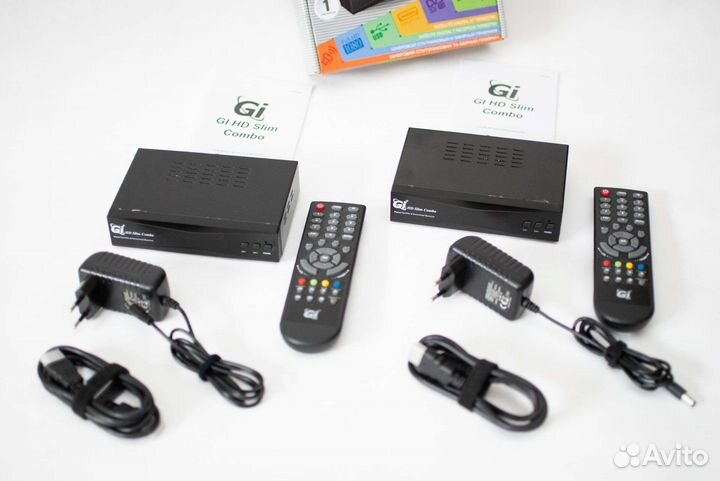 Спутниковый ресивер Gi HD Slim Combo