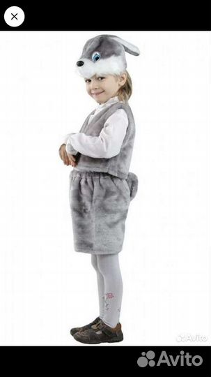 Новогодний костюм зайчика