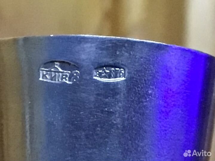 Серебряные рюмки, стопки СССР