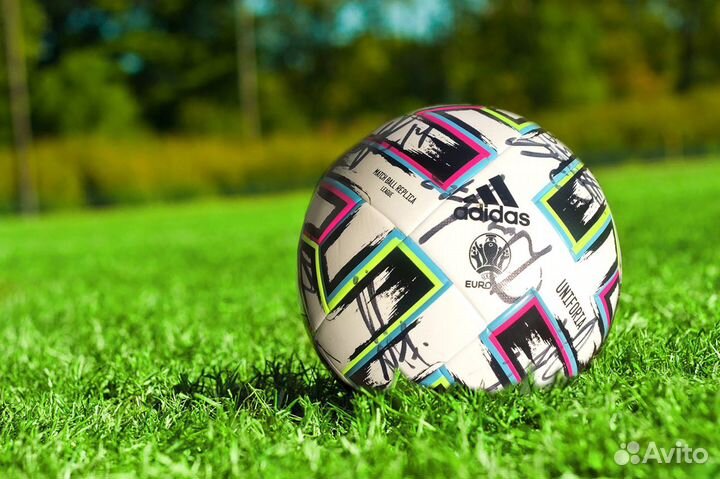 Мяч с автографами сборной России