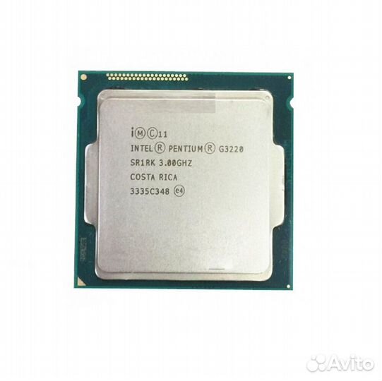 Б/у процессор сокет 1150 Intel Pentium G3220 sr1rk
