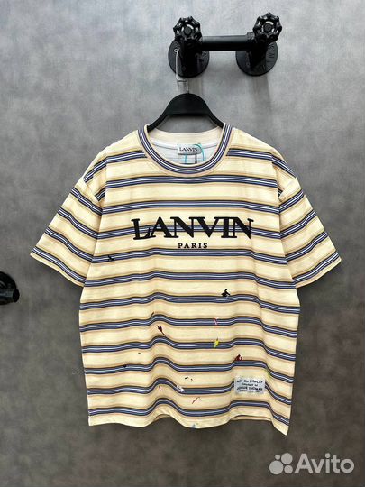 Футболка Lanvin oversize (хит 2025)
