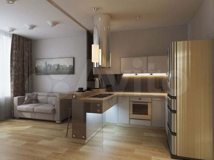 2-к. квартира, 41 м², 4/8 эт.