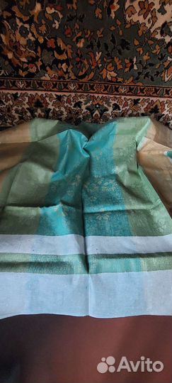 Скатерть лен СССР новая