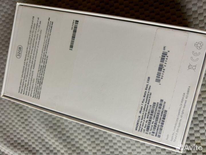 iPhone 7 plus, Matte Black, 32 Gb