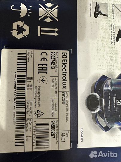 Пылесос electrolux