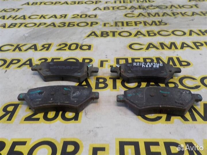Колодки тормозные передние к-кт Chery Omoda S5 20