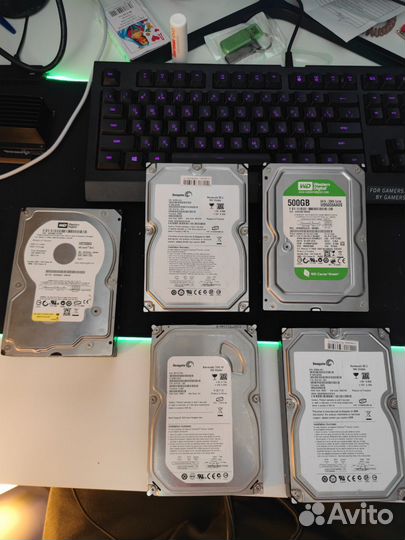 5 Жестких дисков с проблемами