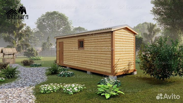 Баня брусовая под ключ