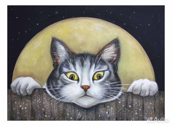 Картина маслом, холст