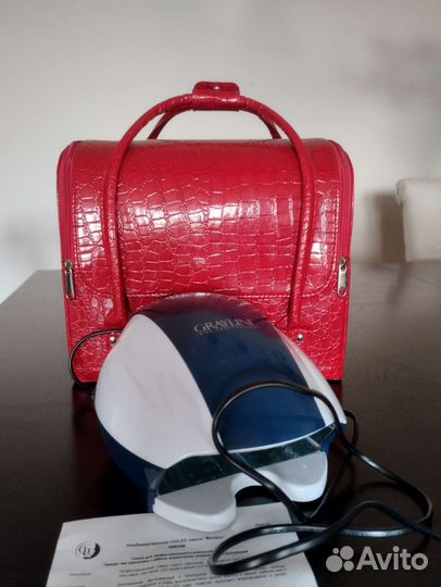 Саквояж для мастеров, визажистов, UF лампа, irisc